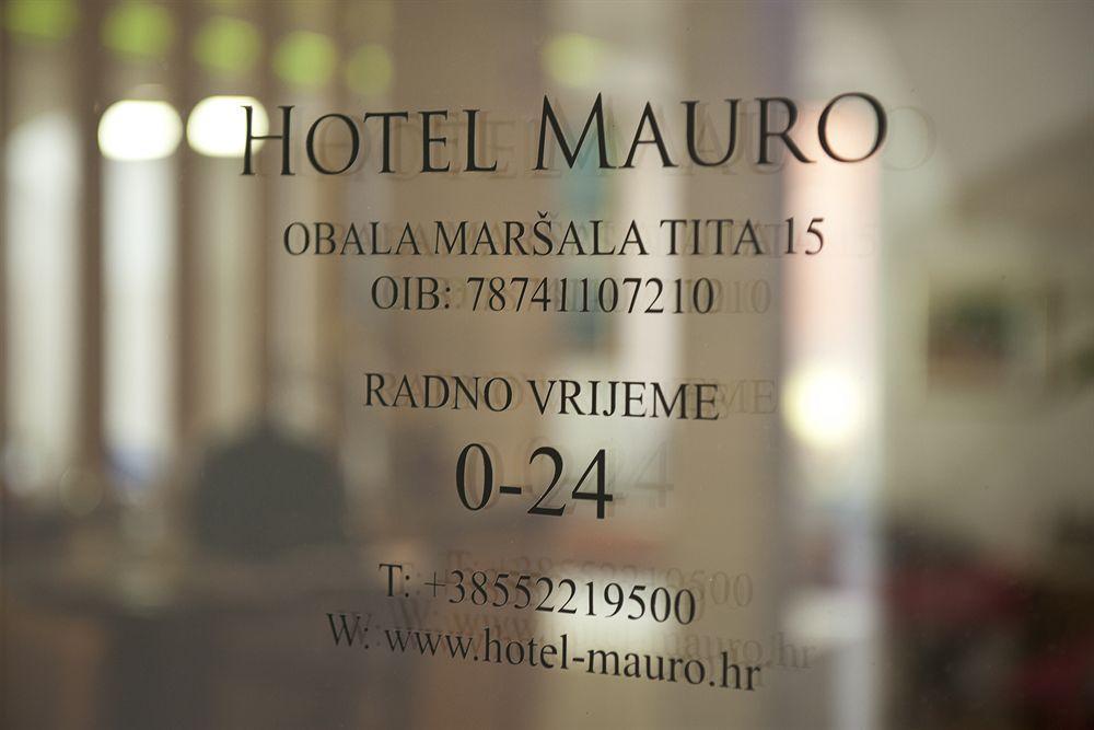 Boutique Hotel Mauro Пореч Экстерьер фото
